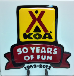 KOA Plaque